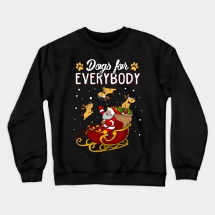 Dog Lover Ugly Christmas Sweater Crewneck Sweatshirt